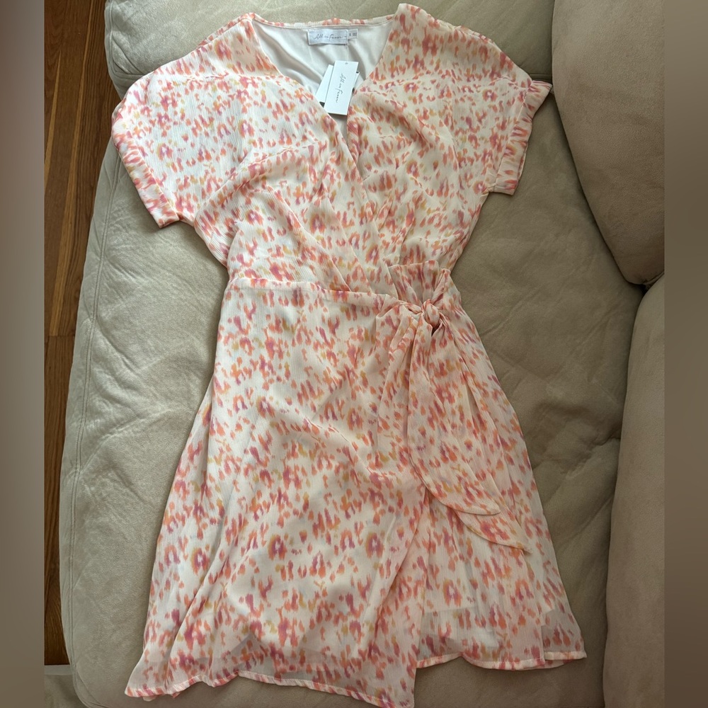 NWT printed dress